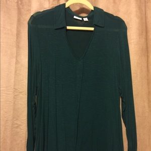 Hunter Green long sleeve Cato Woman